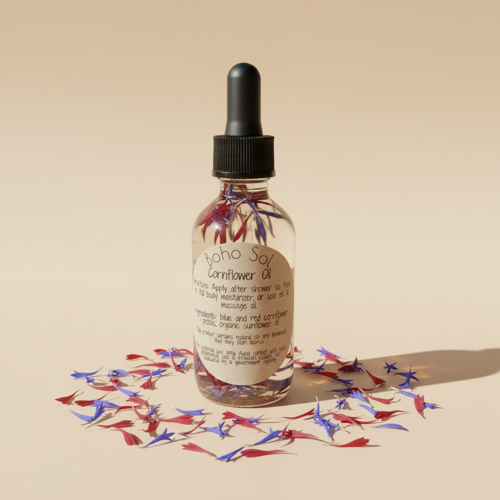 Cornflower Oil edited