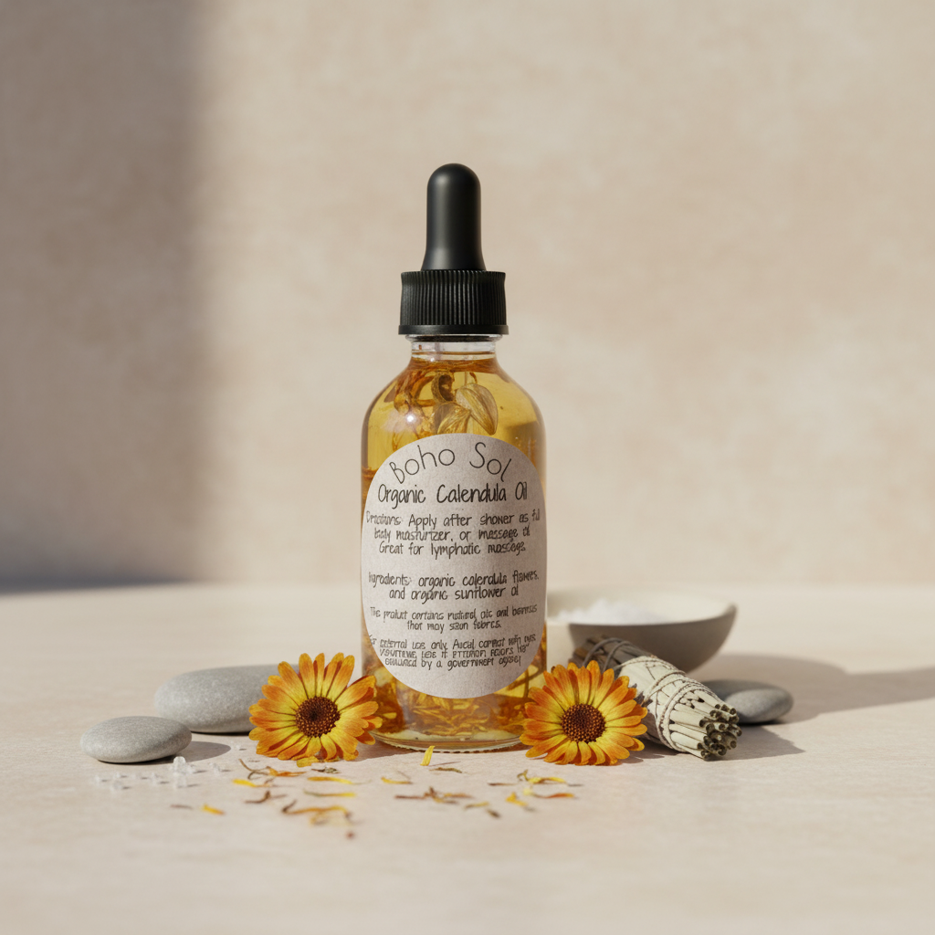 Organic Calendula Oil