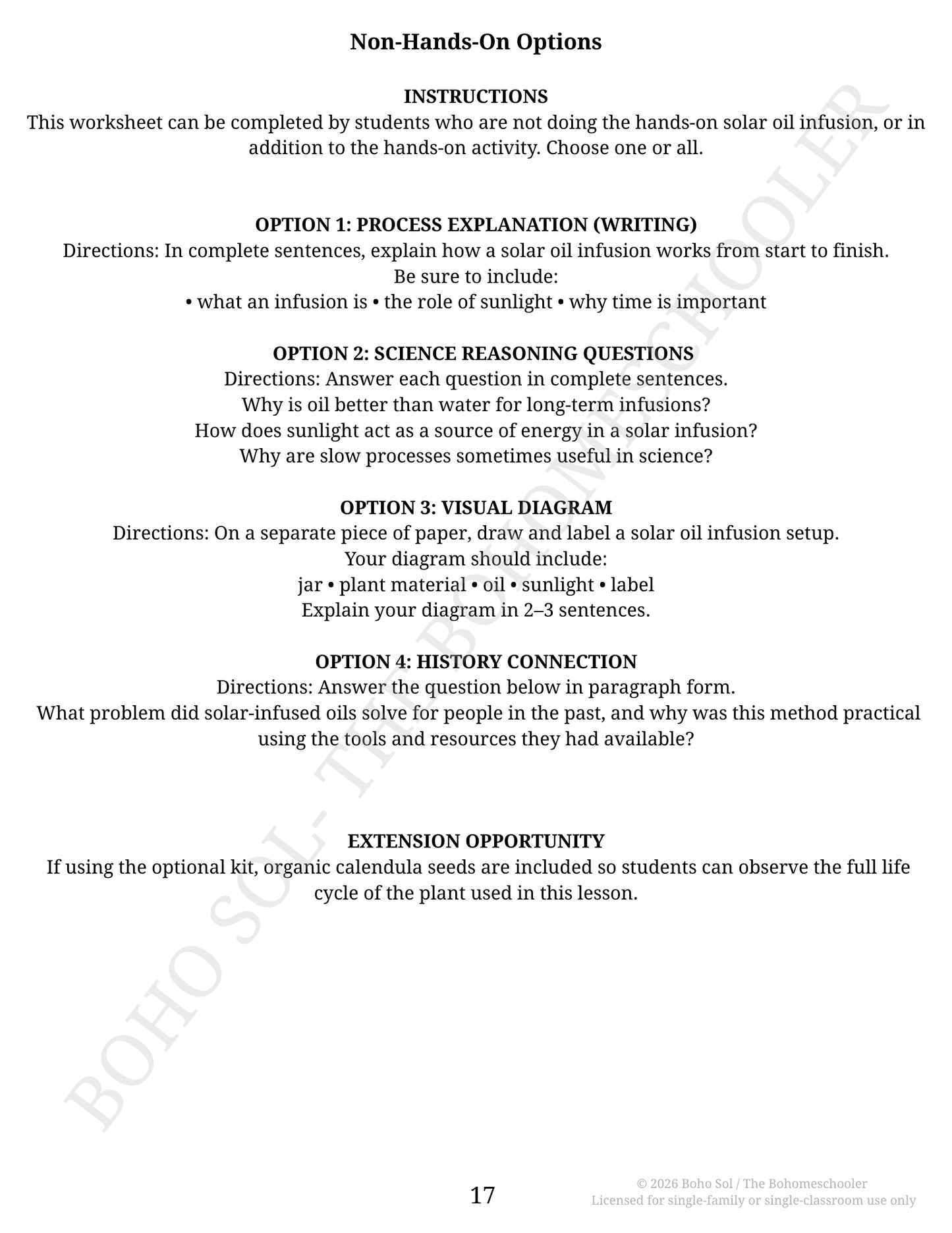 Foundations of Roots and Remedies Hands-On Science & History Unit Study (PDF download)