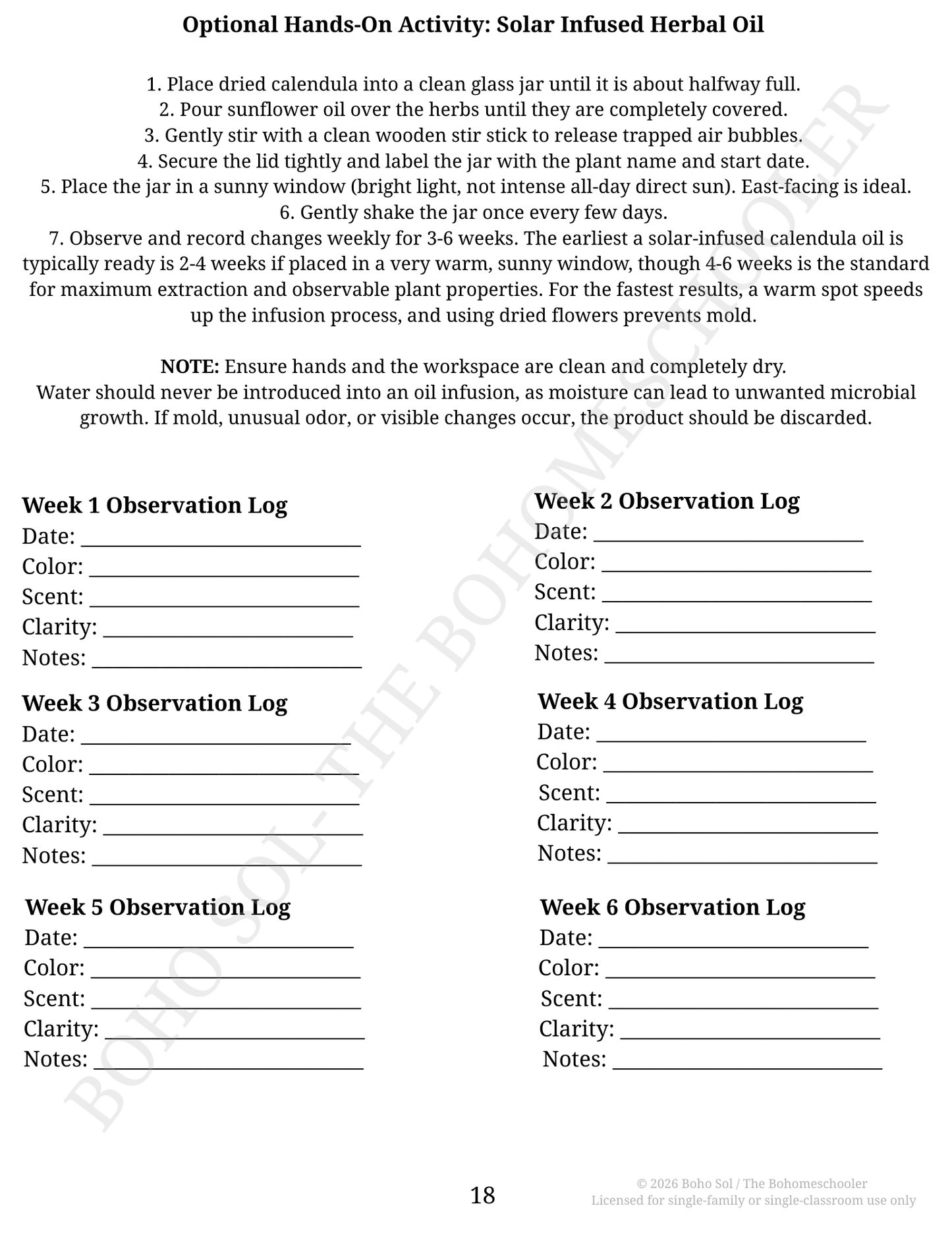 The Bohomeschooler Complete Bundle - All 3 PDFs + Optional Activity Kits
