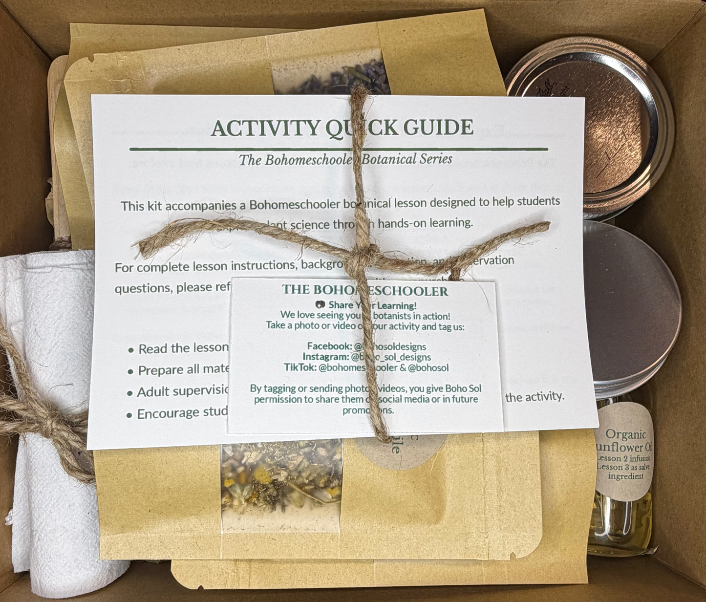 The Bohomeschooler Complete Bundle - All 3 PDFs + Optional Activity Kits