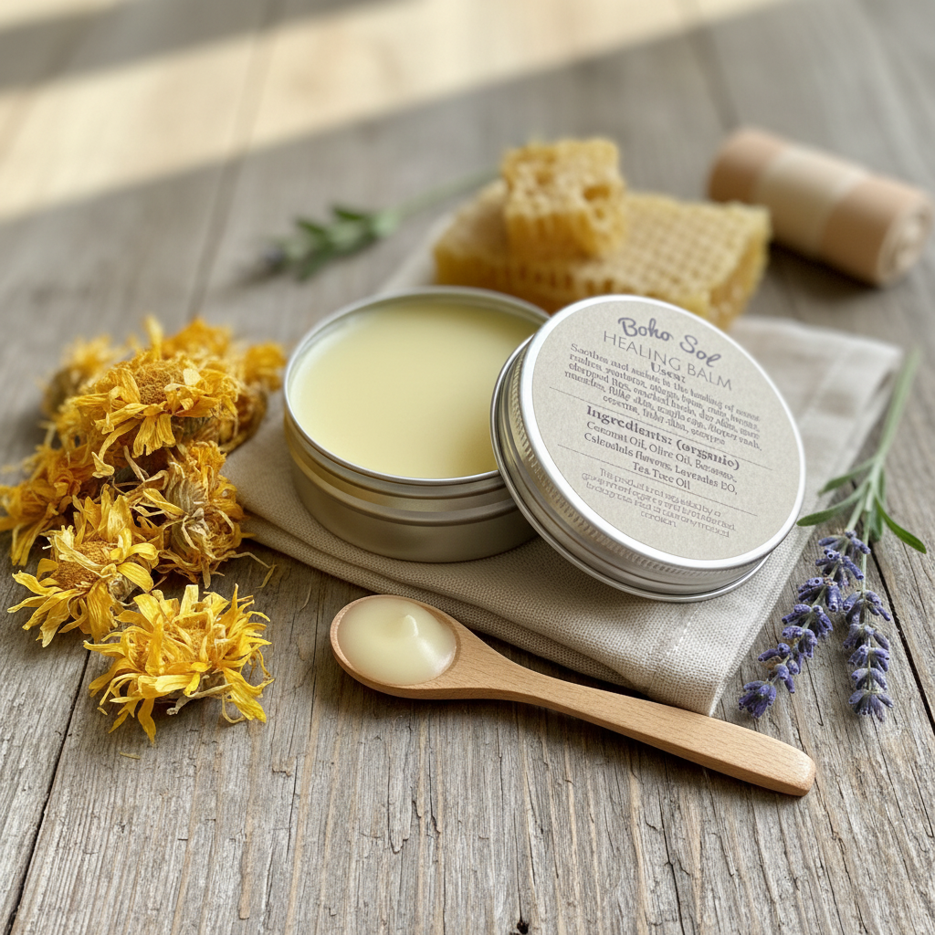 All-purpose Healing Balm in Natural Setting