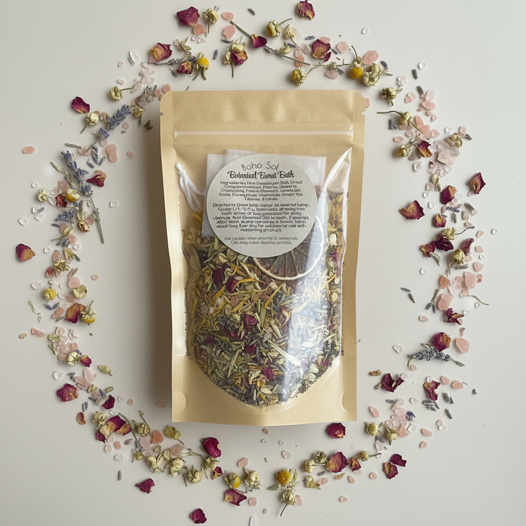 Botanical Burst Bath