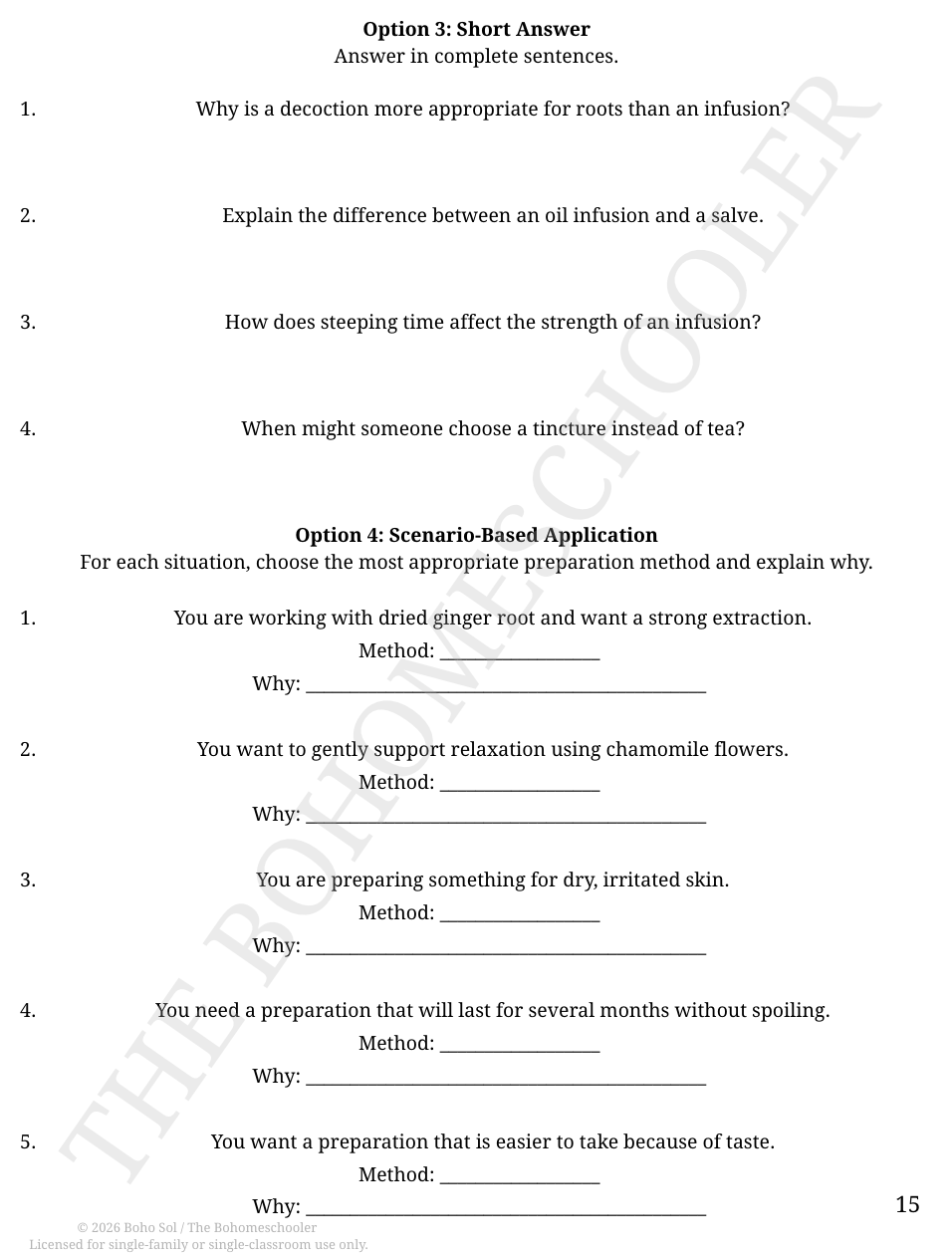 The Bohomeschooler Complete Bundle - All 3 PDFs + Optional Activity Kits